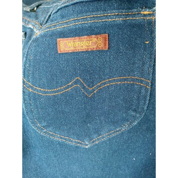 Vintage Wrangler Women's Denim Jeans Horse Size 18 Misses Mom High Waist Rise - Picture 4 of 8